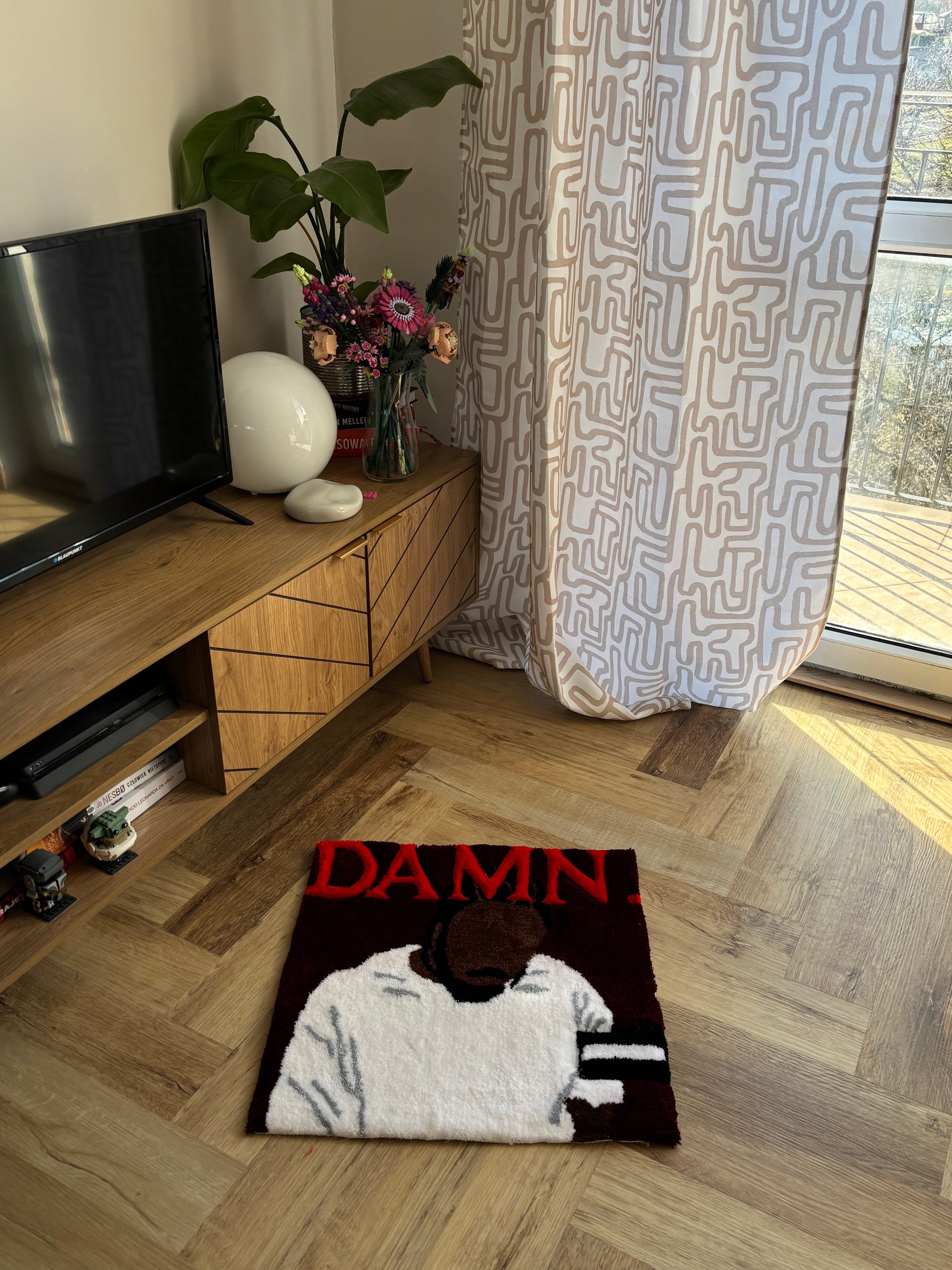 DAMN. custom Rug - Rugsly