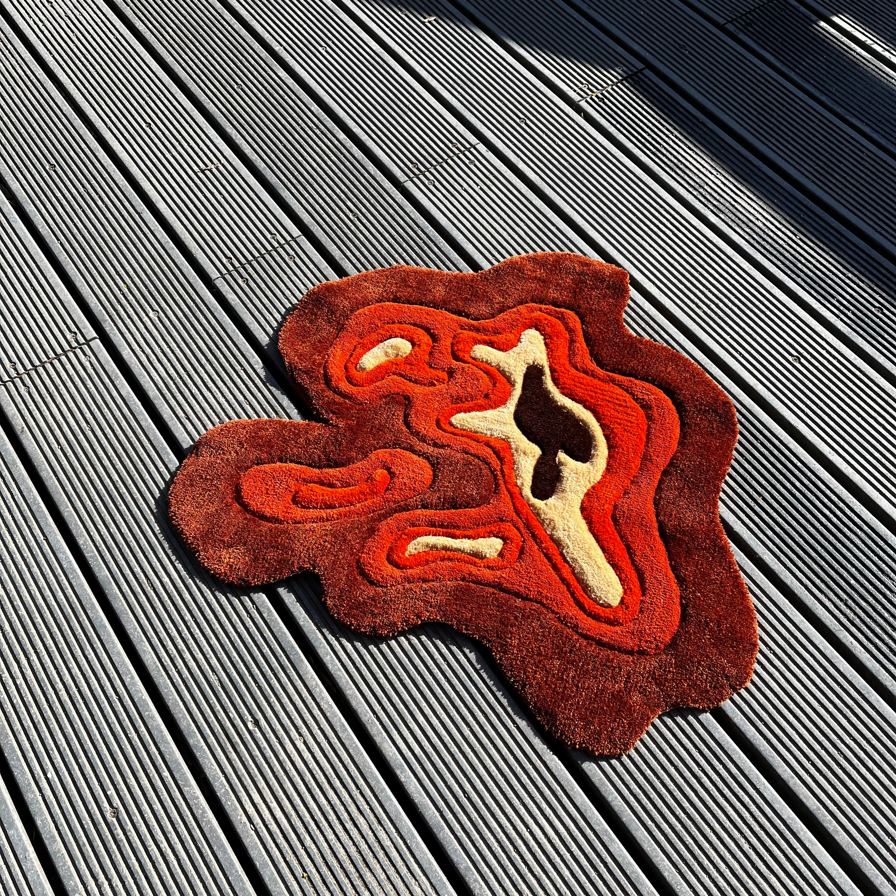 Lava Abstract Rug - Rugsly