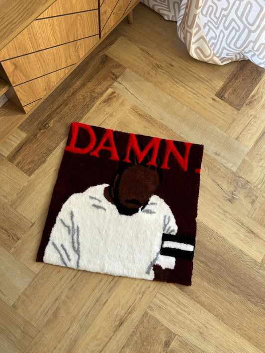 DAMN. custom Rug - Rugsly