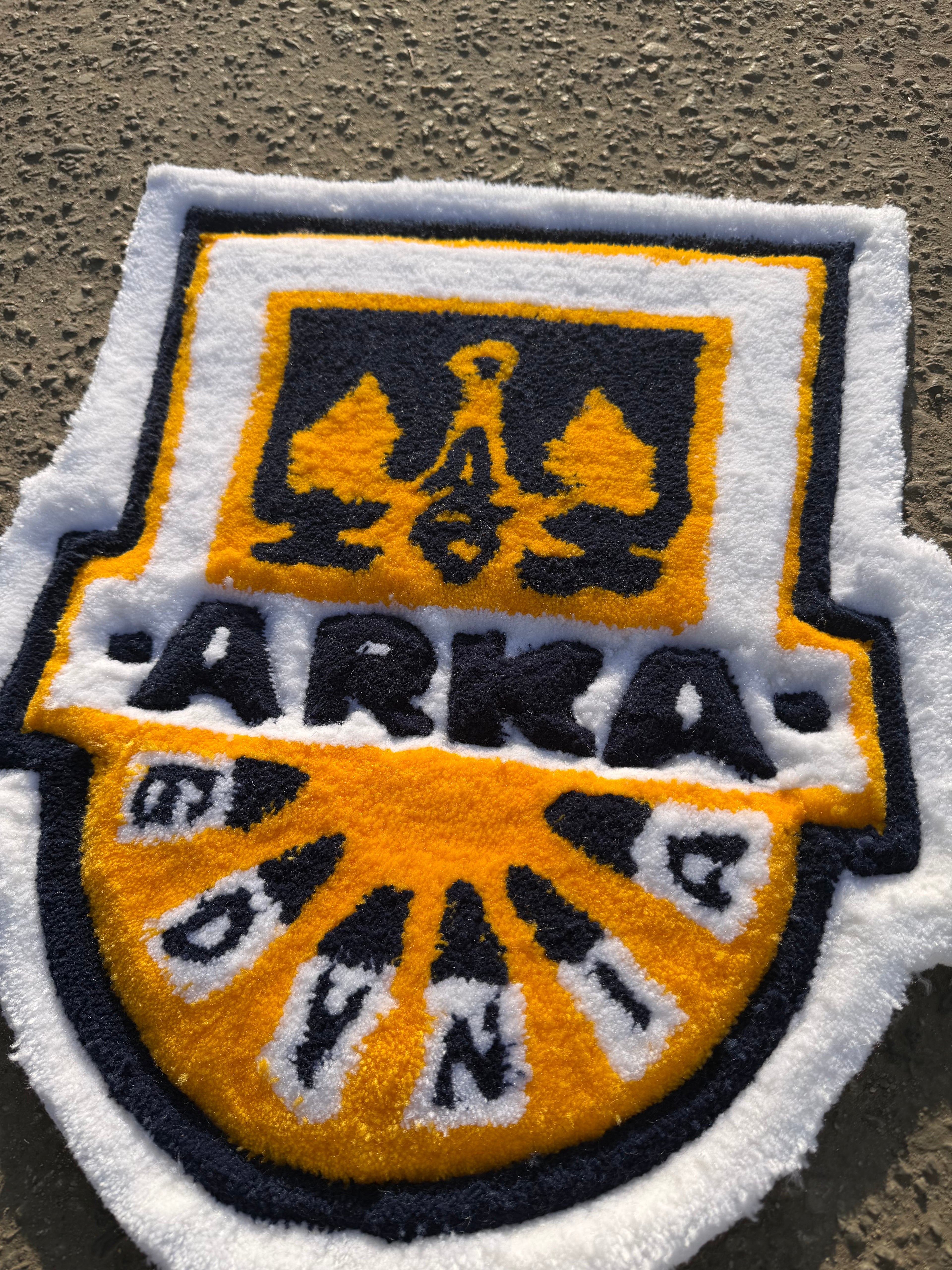 Arka Gdynia custom Rug (Gotowy do wysyłki) - Rugsly