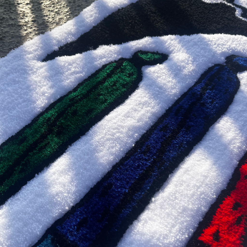 Uno +4 (weed) Card custom Rug - Rugsly