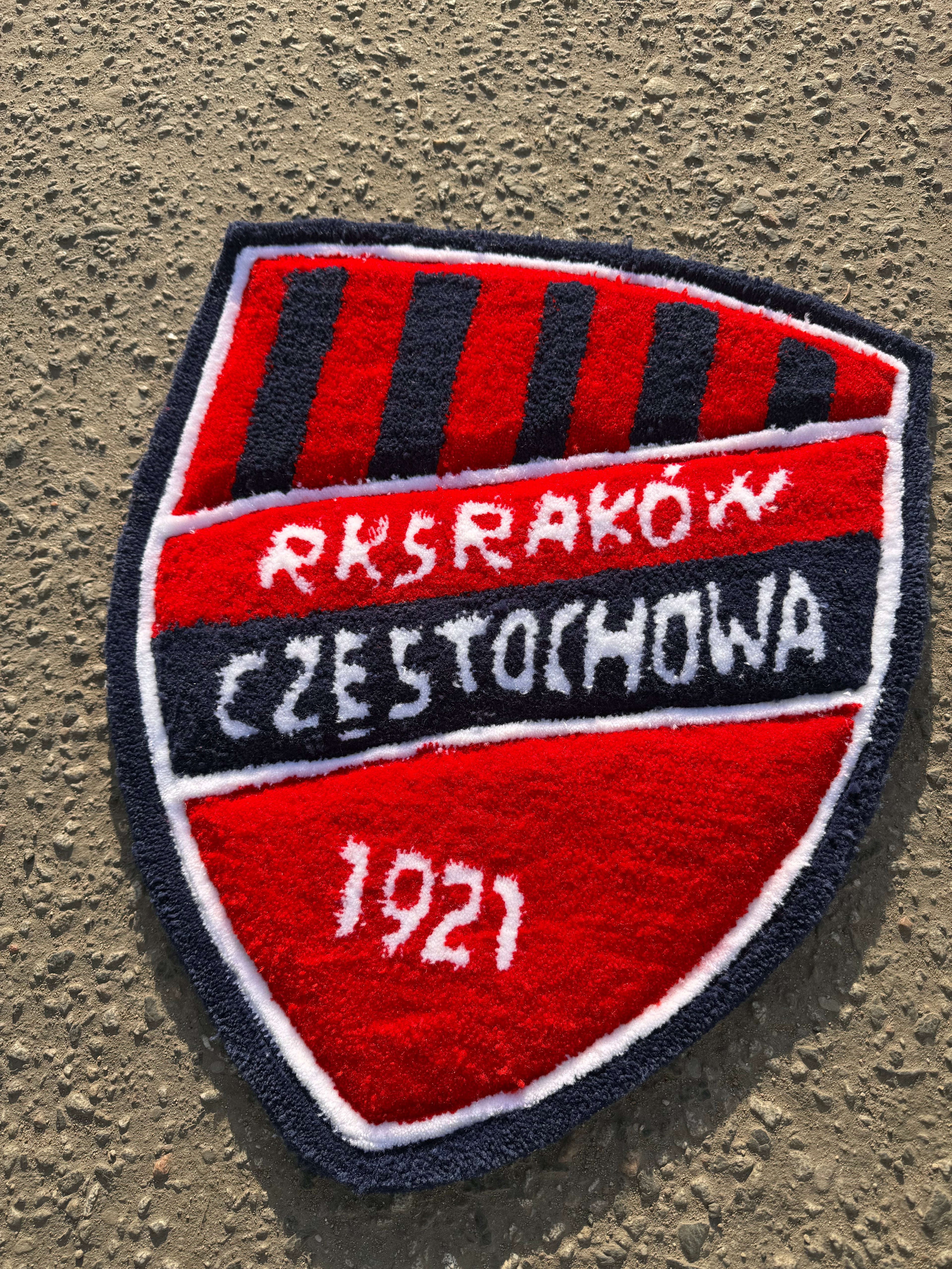Rakow Częstochowa custom Rug (Gotowy do wysyłki) - Rugsly