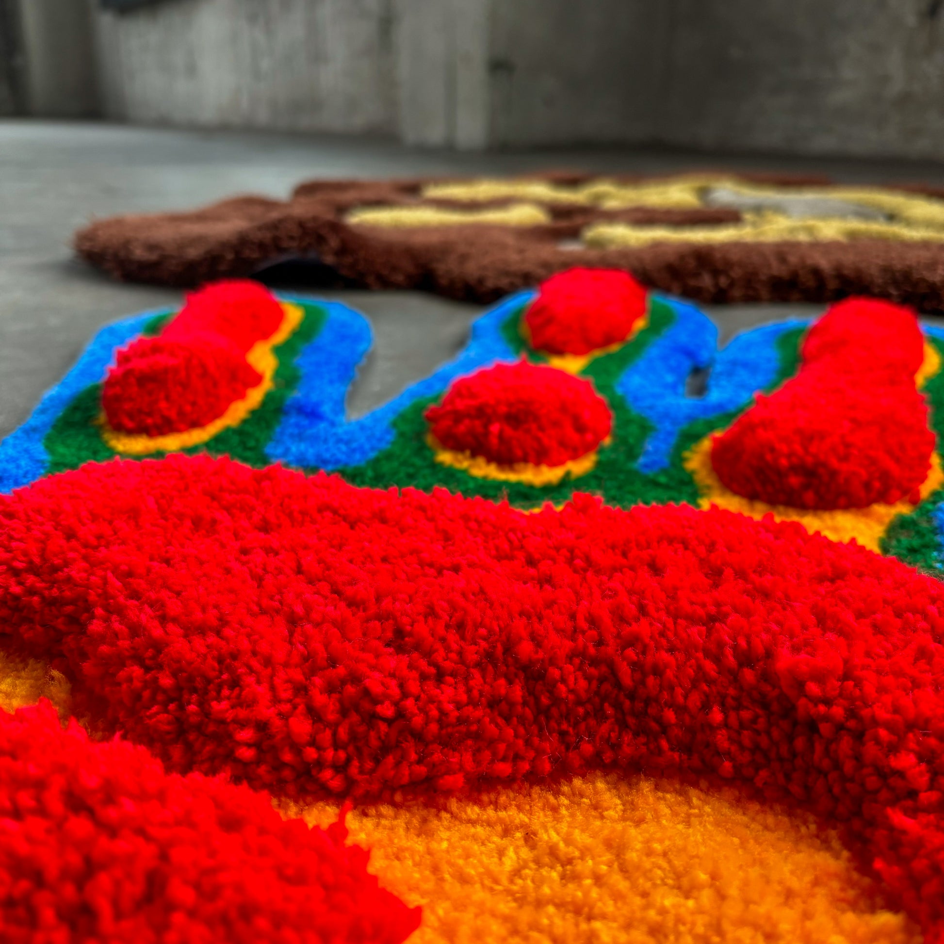 Thermal 3D Hand custom Rug - Rugsly
