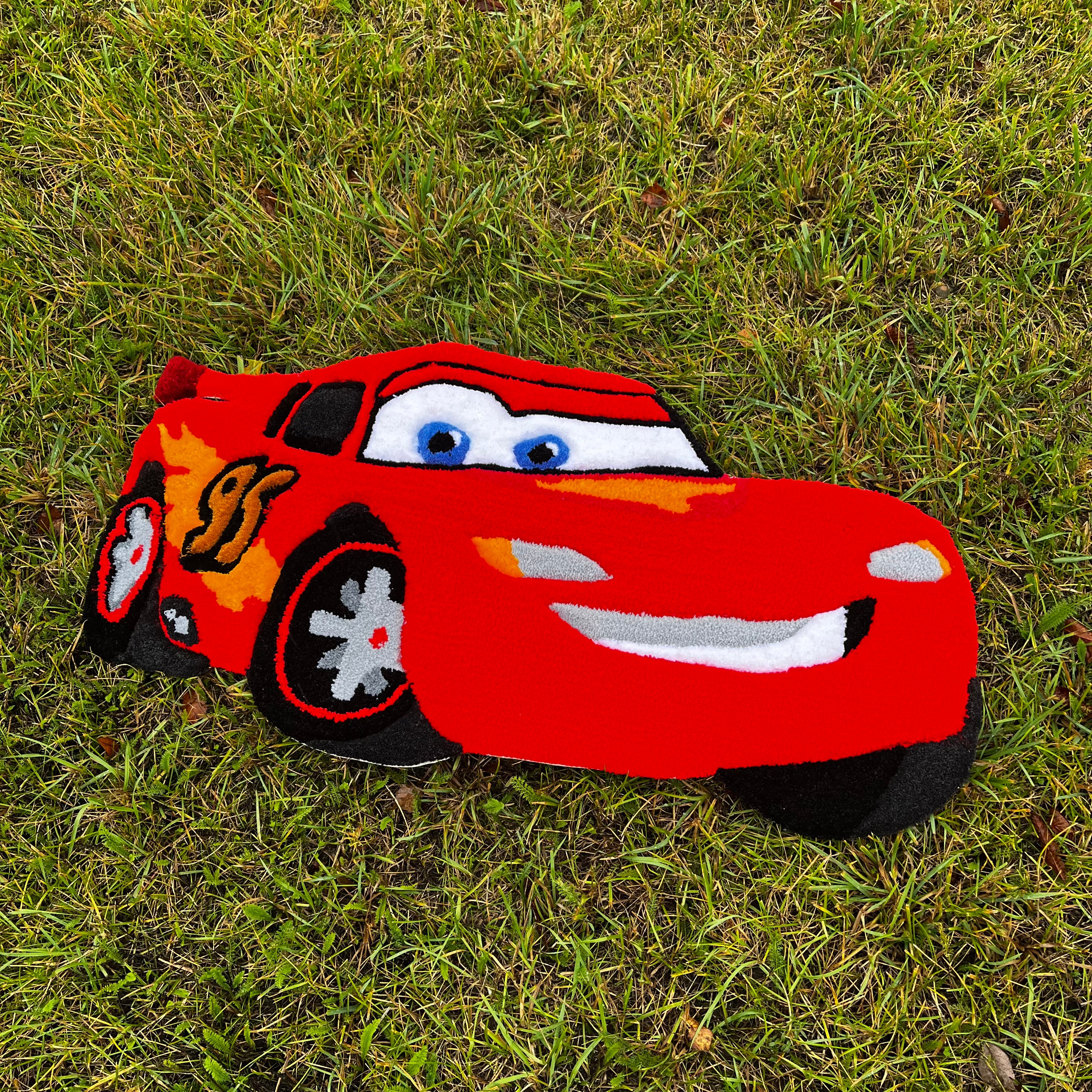 Zygzak McQueen custom Rug - Rugsly