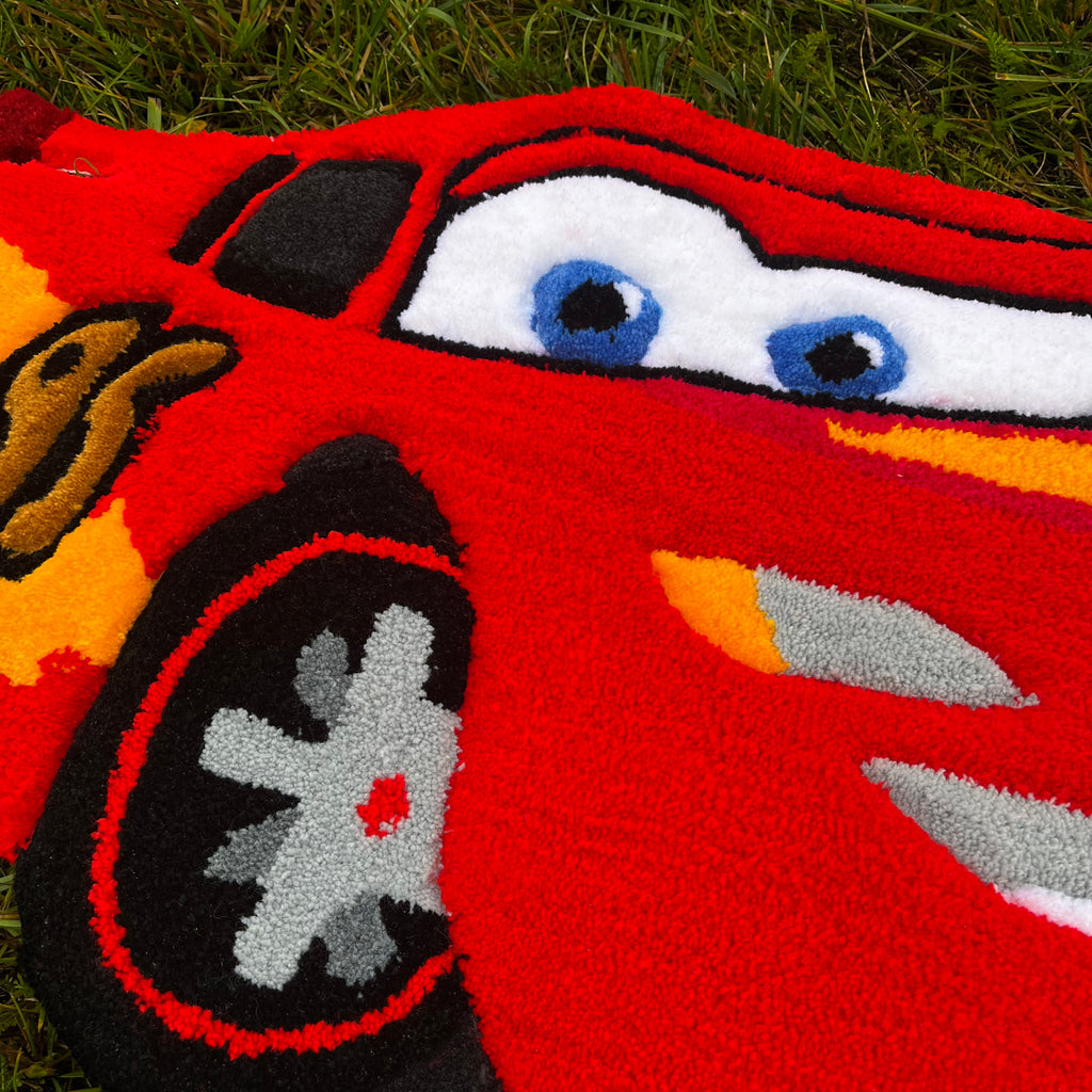 Zygzak McQueen custom Rug - Rugsly