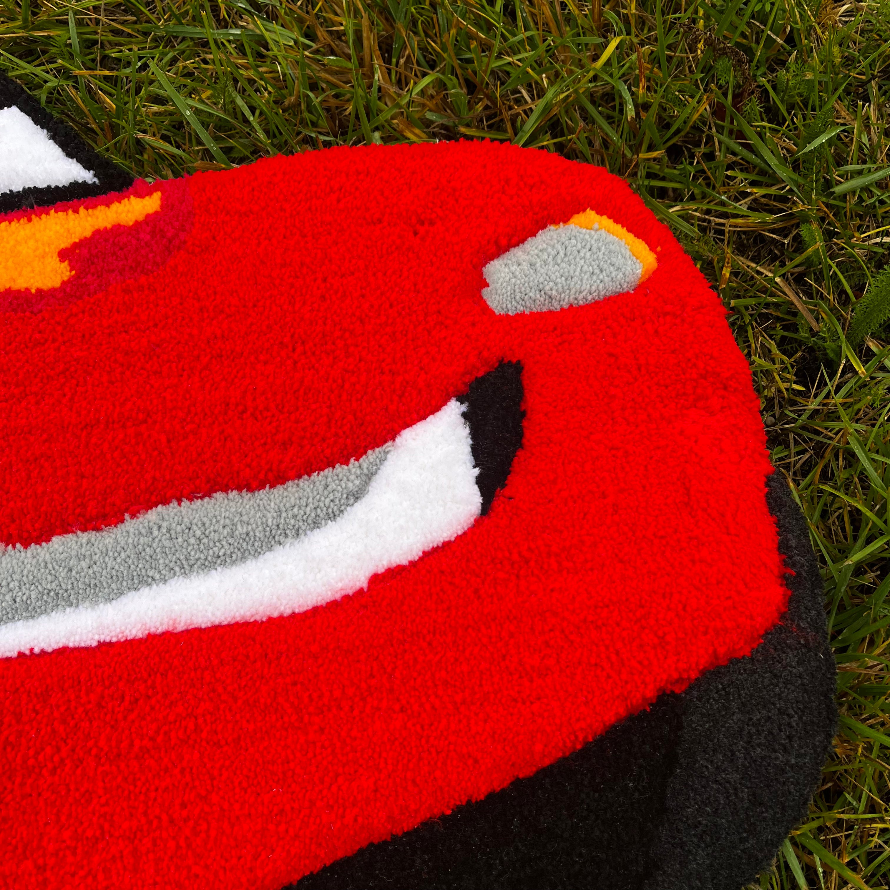 Zygzak McQueen custom Rug - Rugsly