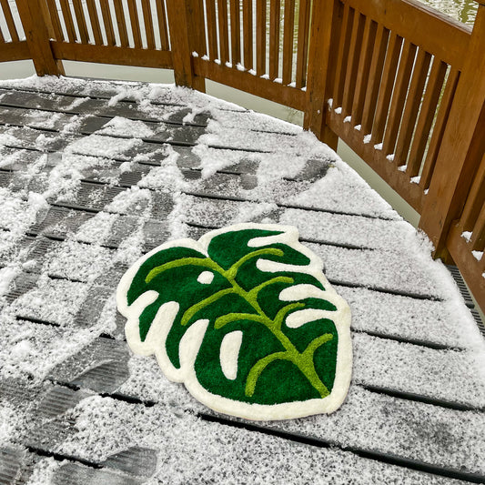 Monstera Leaf custom Rug - Rugsly