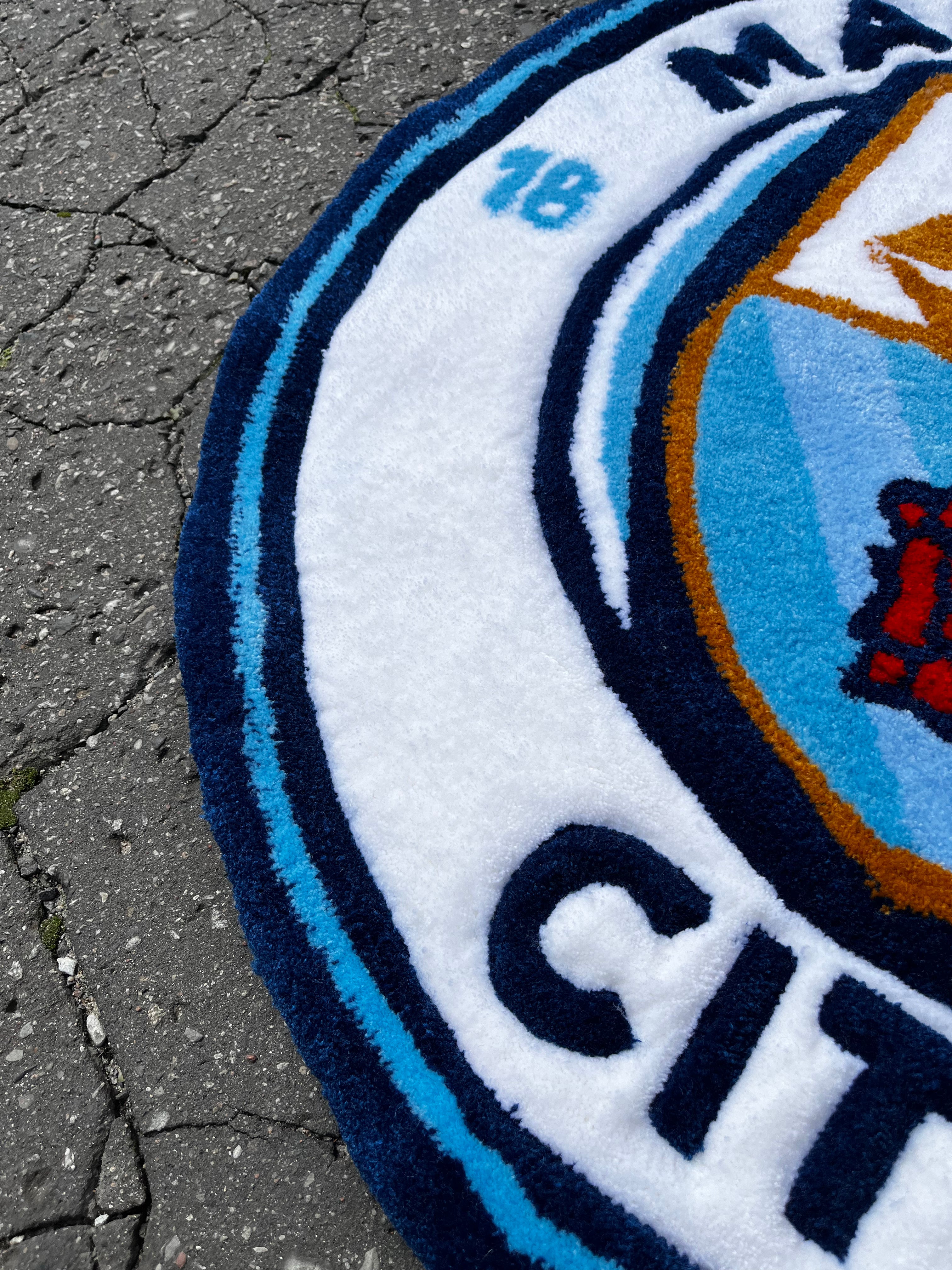 Manchester Citycustom Rug - Rugsly